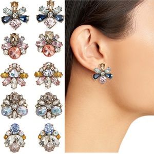 BaubleBar 5-Pack Crystal Earrings